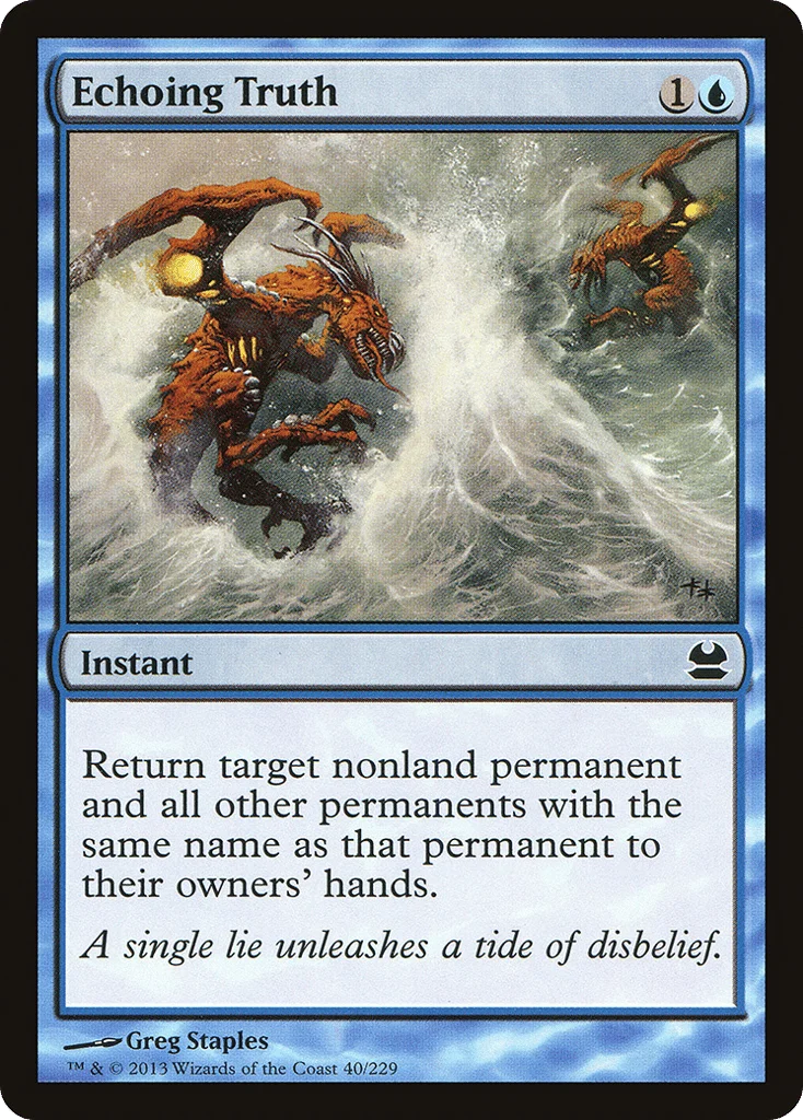 Echoing Truth · Modern Masters