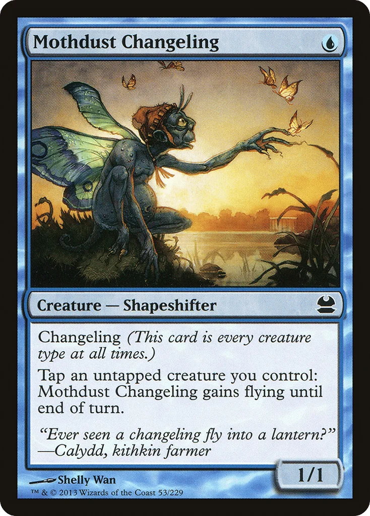 Mothdust Changeling · Modern Masters