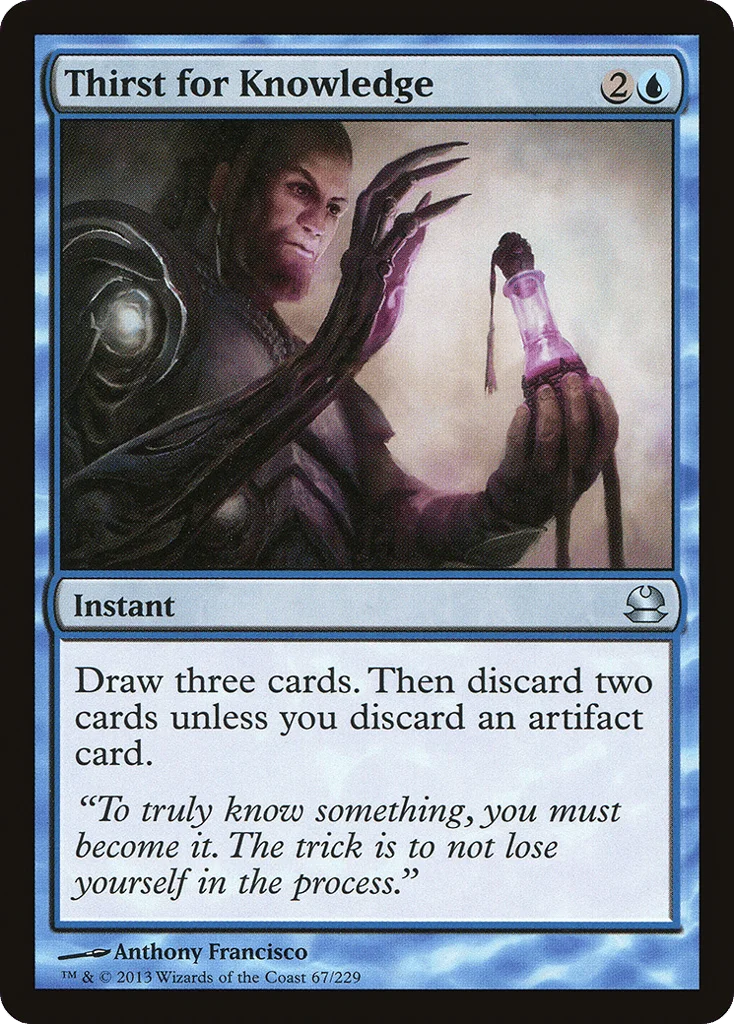Thirst for Knowledge · Modern Masters