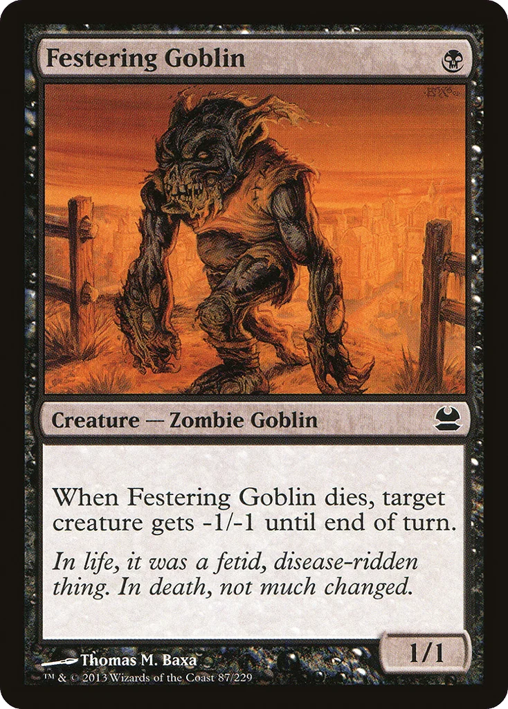 Festering Goblin · Modern Masters