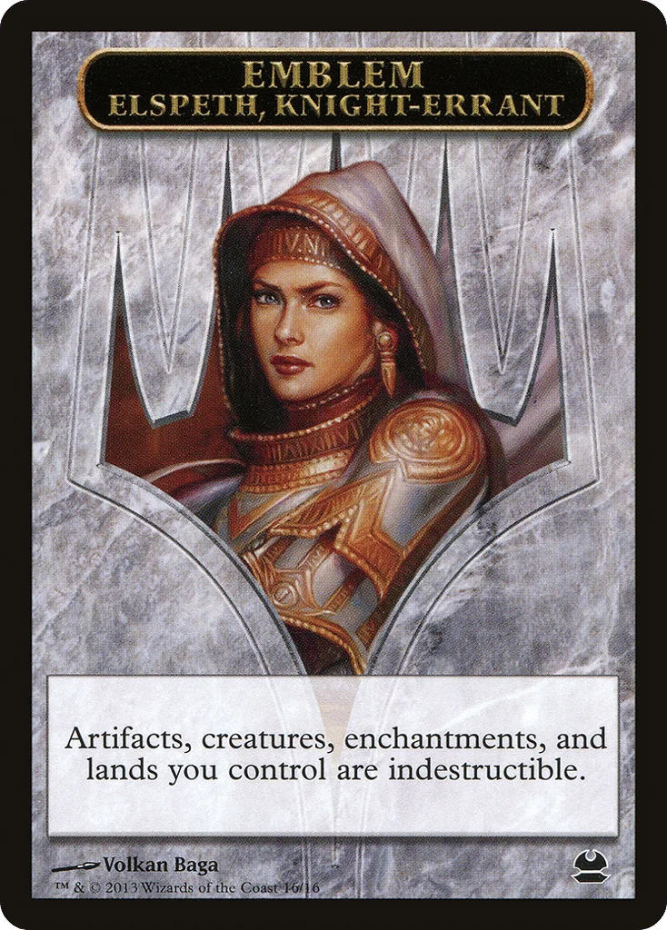 Elspeth, Knight-Errant Emblem · Modern Masters