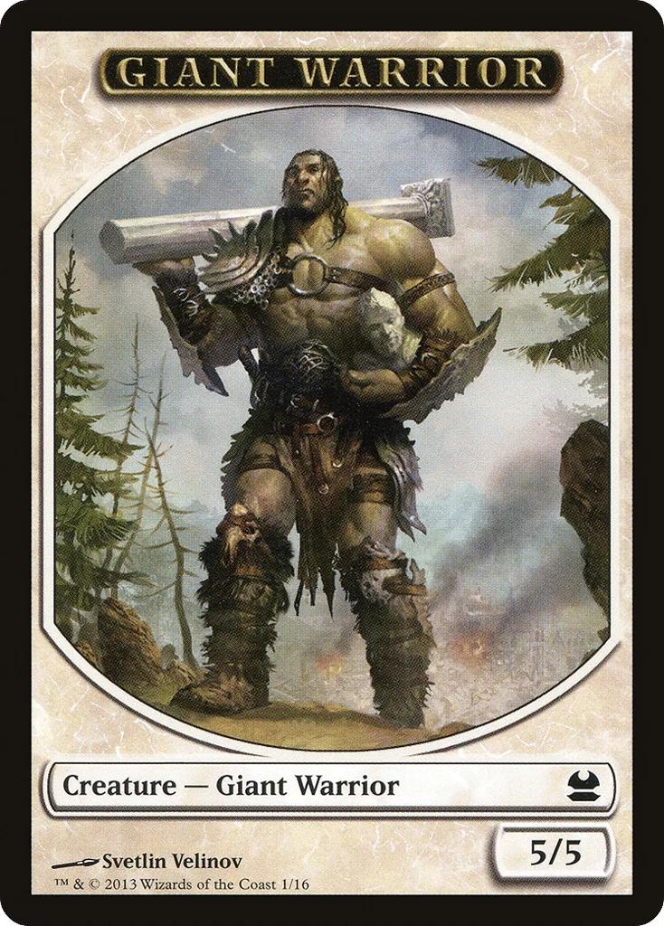 Giant Warrior · Modern Masters