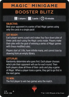 Booster Blitz