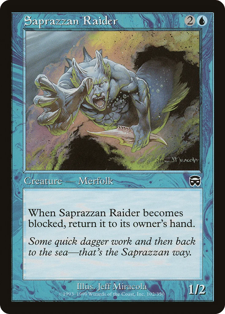 Saprazzan Raider · Mercadian Masques