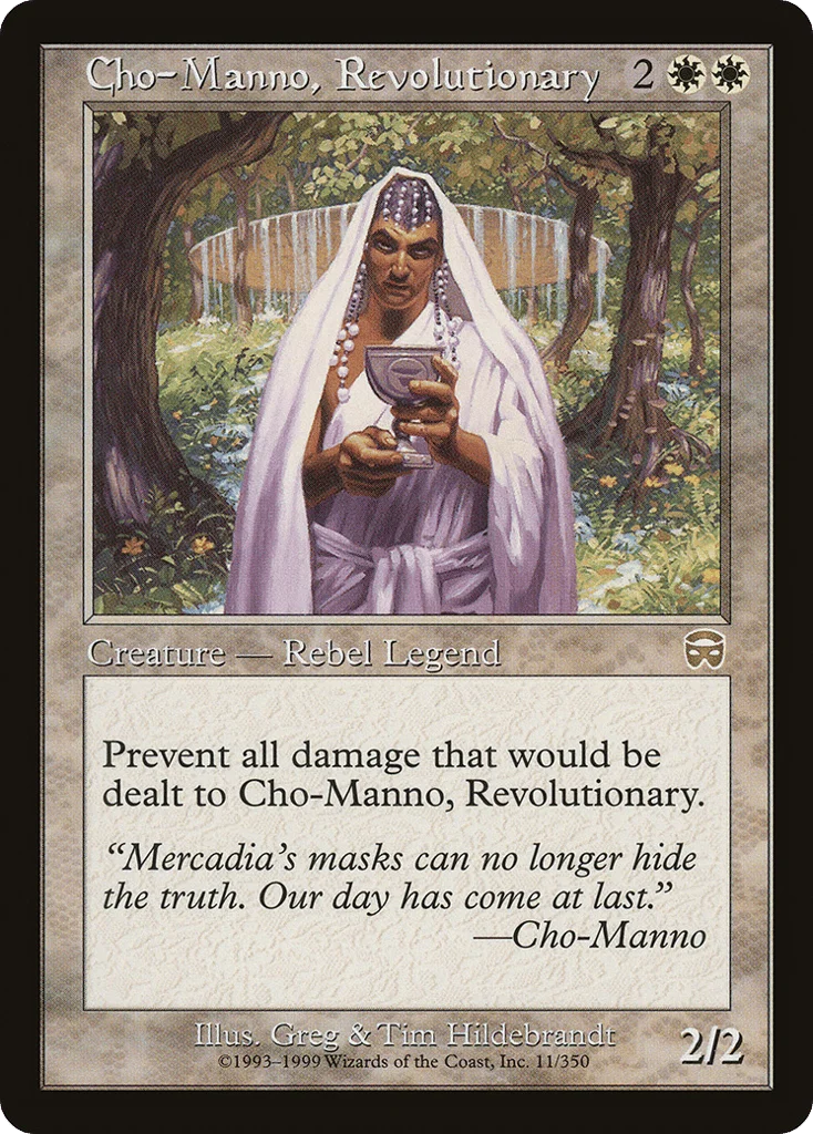 Cho-Manno, Revolutionary · Mercadian Masques