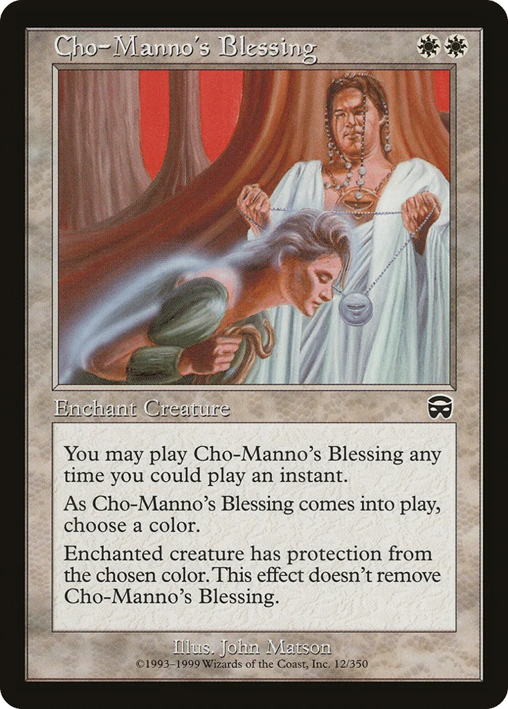 Cho-Manno's Blessing · Mercadian Masques