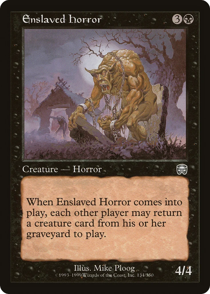 Enslaved Horror · Mercadian Masques
