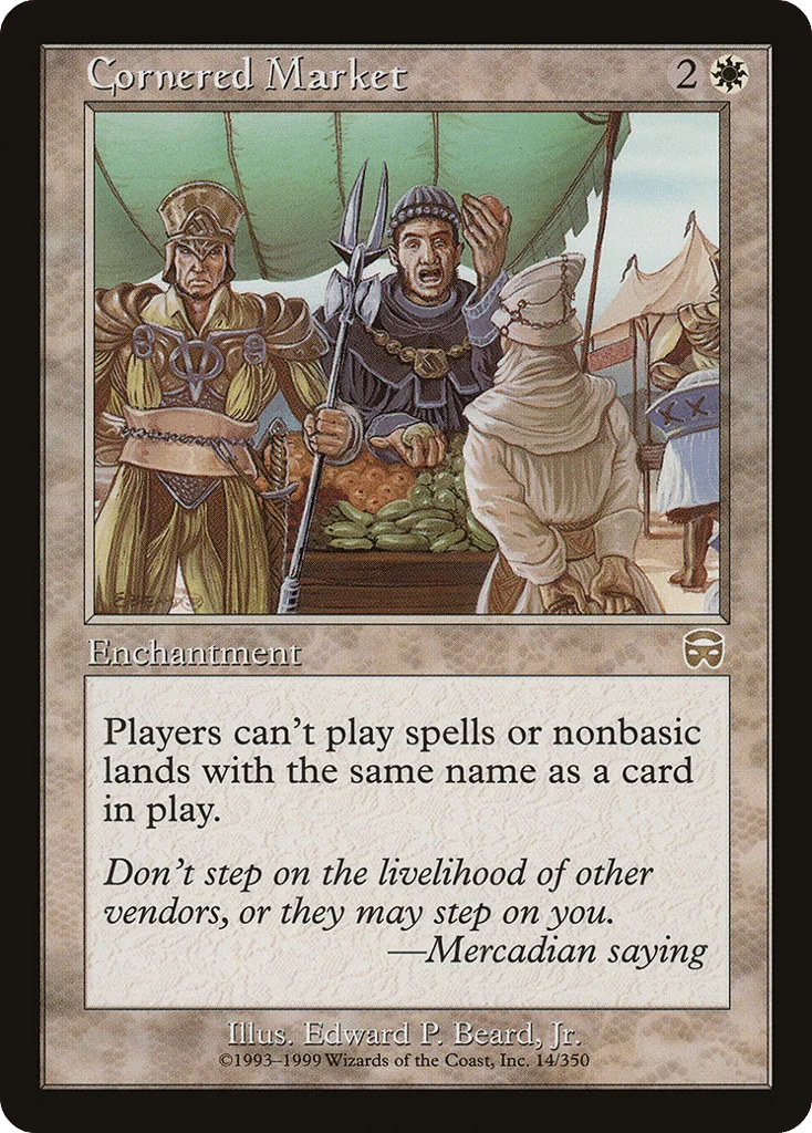 Cornered Market · Mercadian Masques