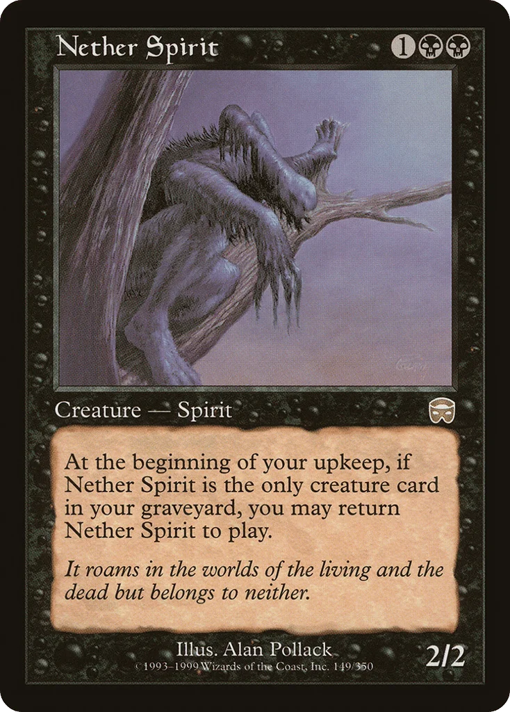 Nether Spirit · Mercadian Masques
