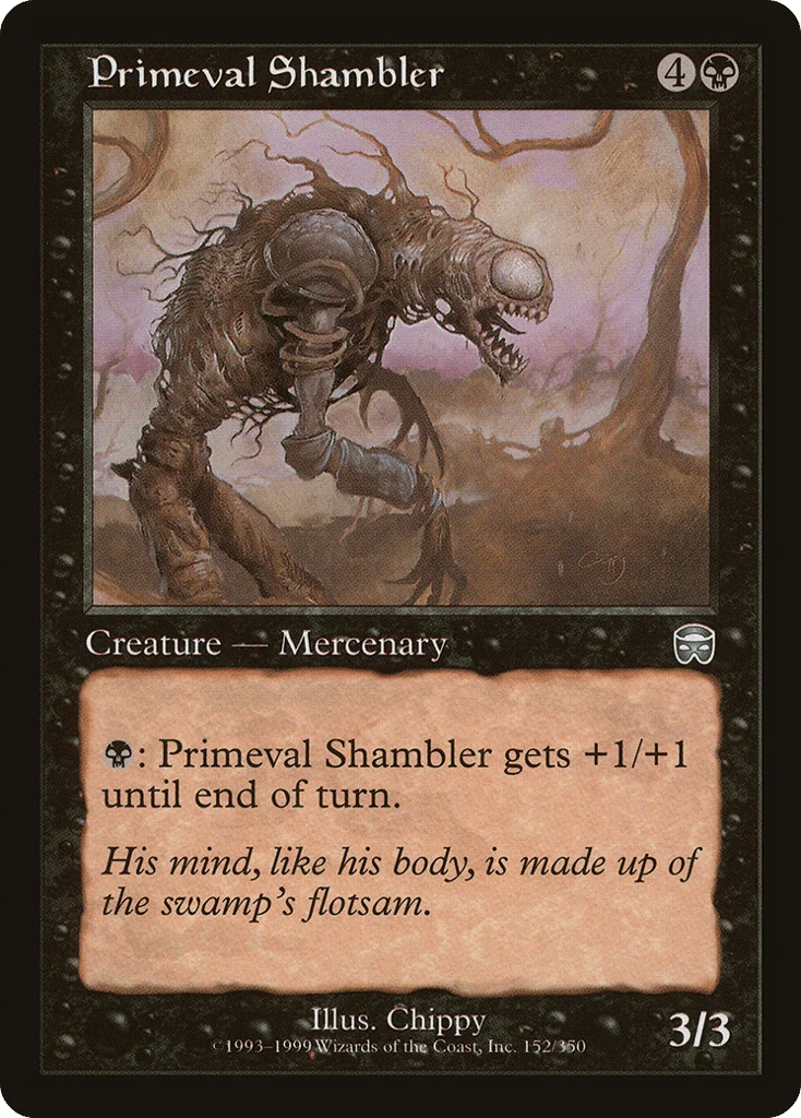 Primeval Shambler · Mercadian Masques
