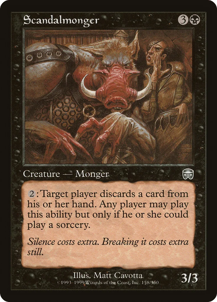 Scandalmonger · Mercadian Masques