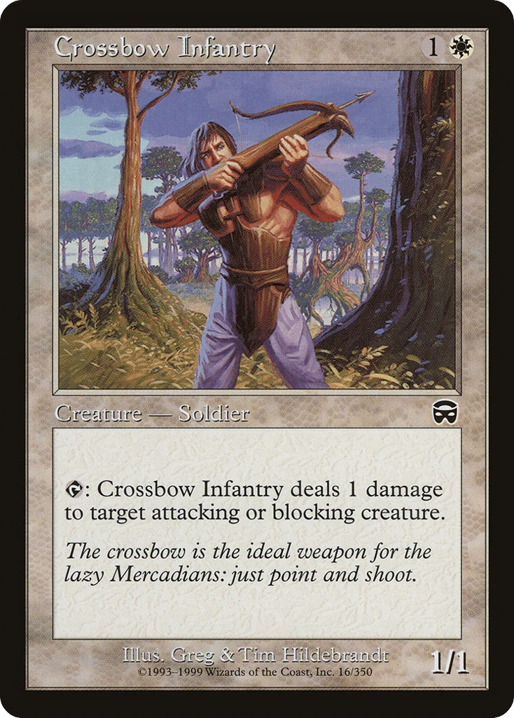 Crossbow Infantry · Mercadian Masques