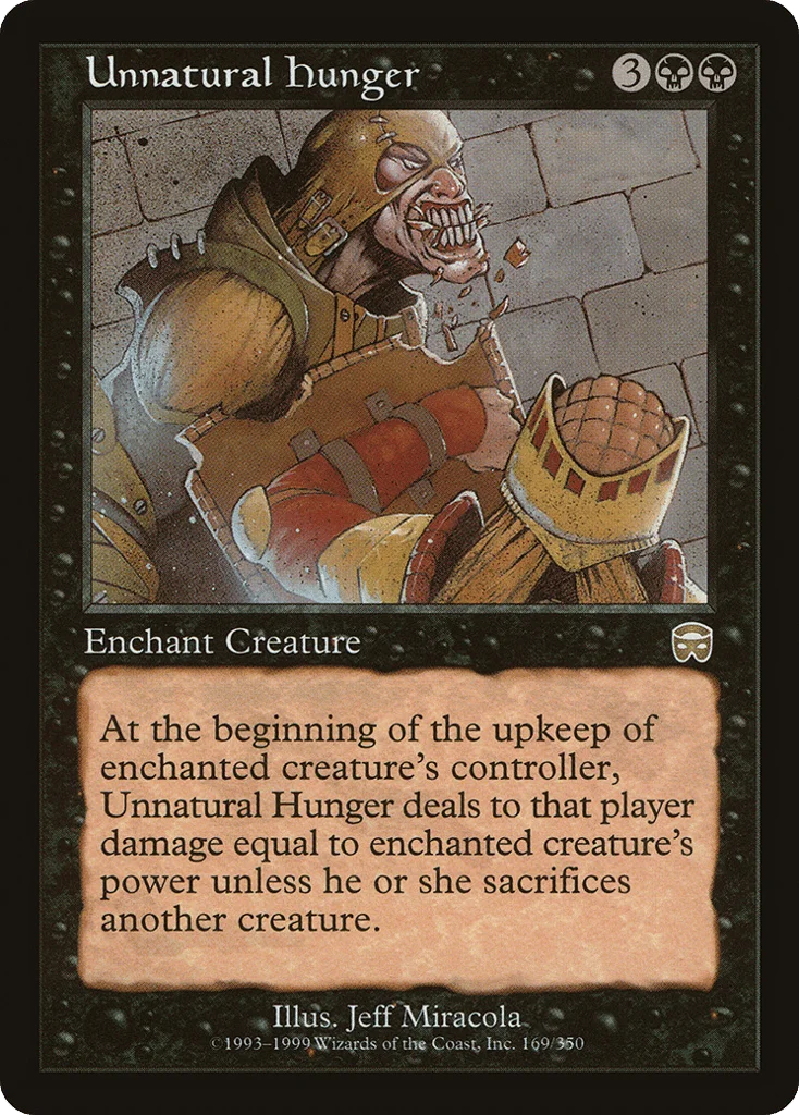 Unnatural Hunger · Mercadian Masques