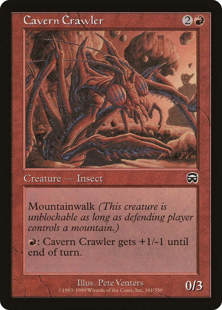 Cavern Crawler · Mercadian Masques