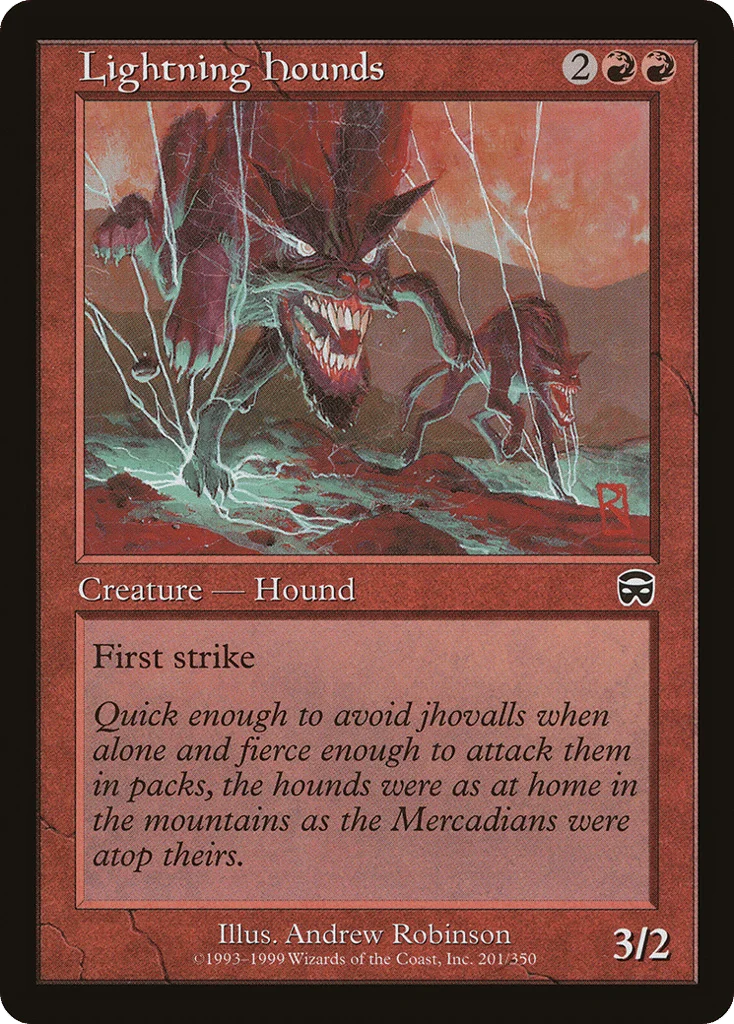 Lightning Hounds · Mercadian Masques