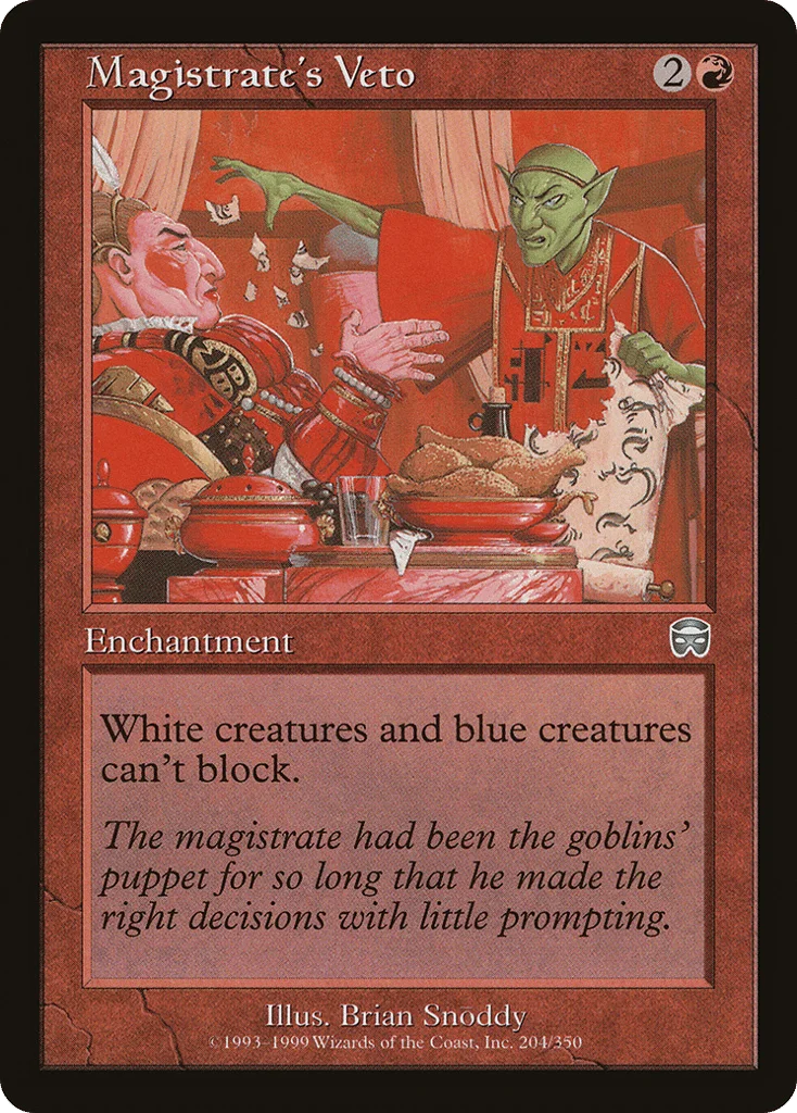 Magistrate's Veto · Mercadian Masques