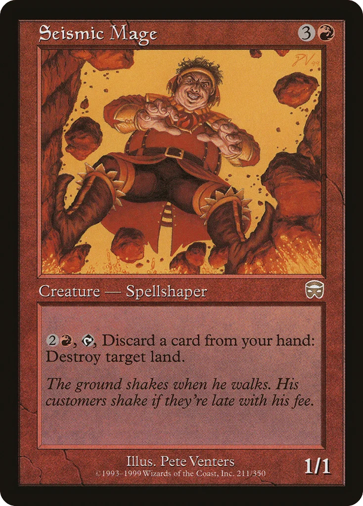 Seismic Mage · Mercadian Masques