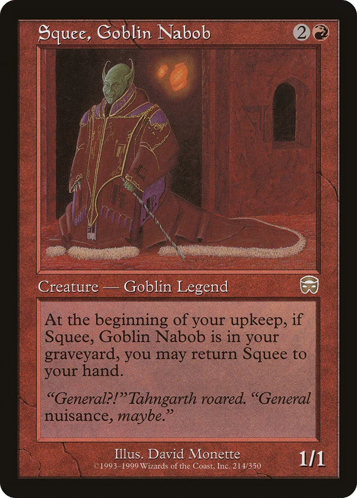 Squee, Goblin Nabob · Mercadian Masques
