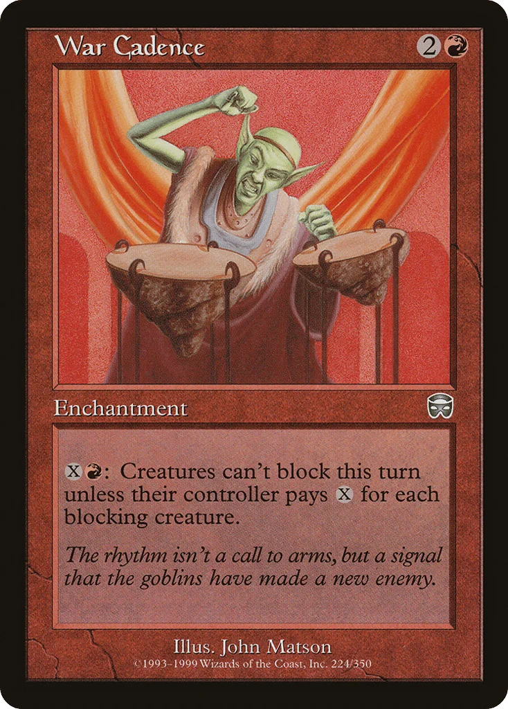 War Cadence · Mercadian Masques