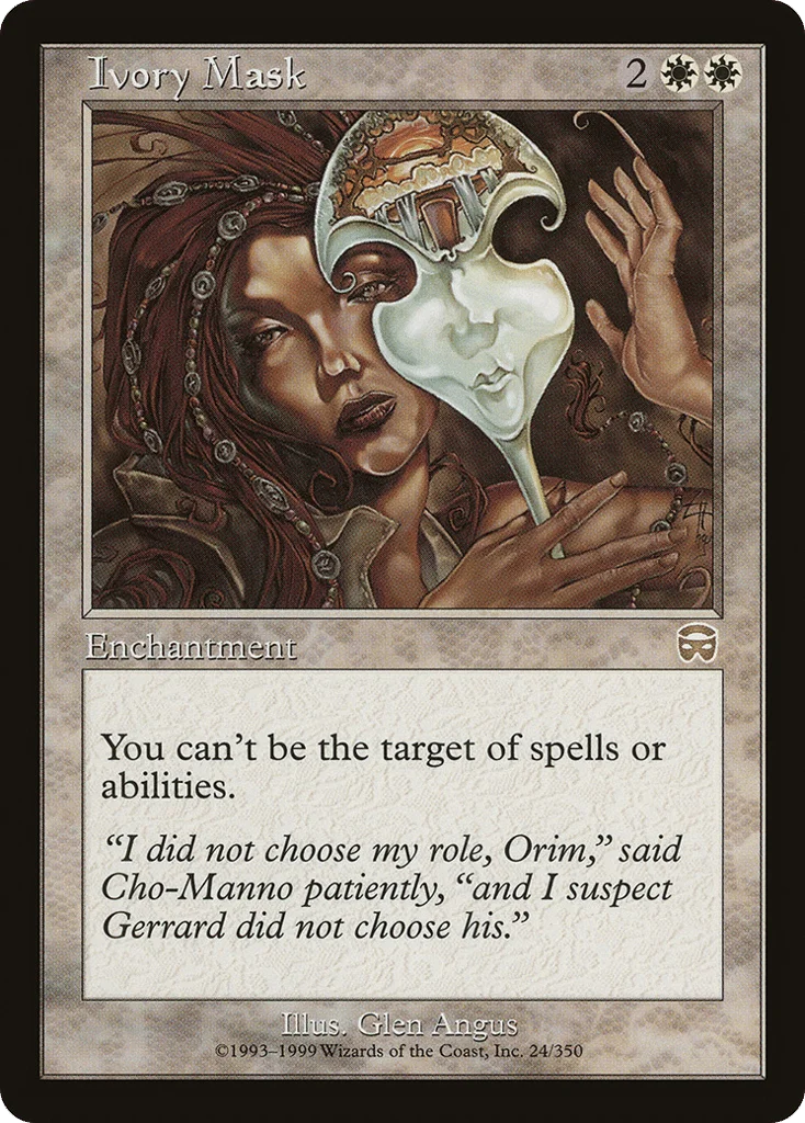 Ivory Mask · Mercadian Masques