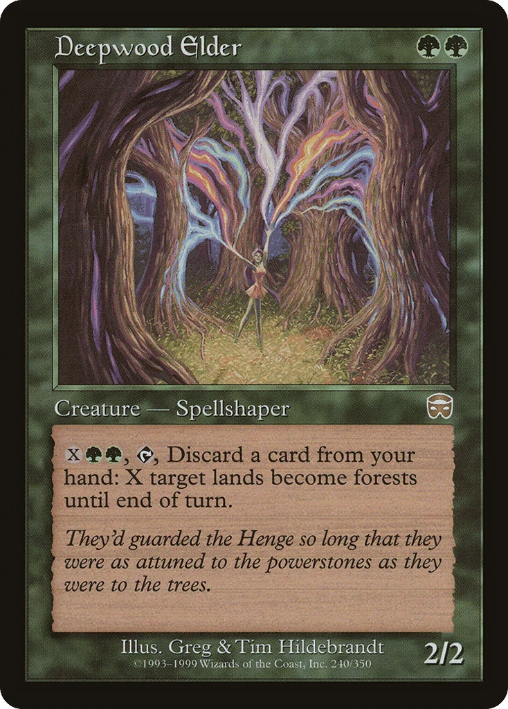 Deepwood Elder · Mercadian Masques