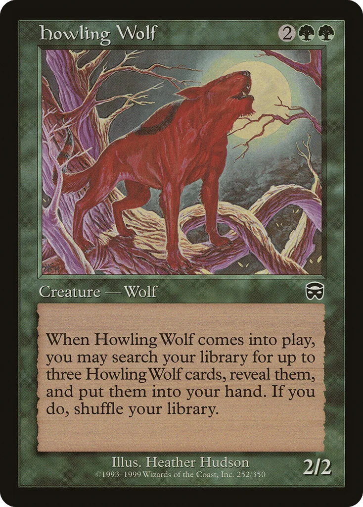 Howling Wolf · Mercadian Masques