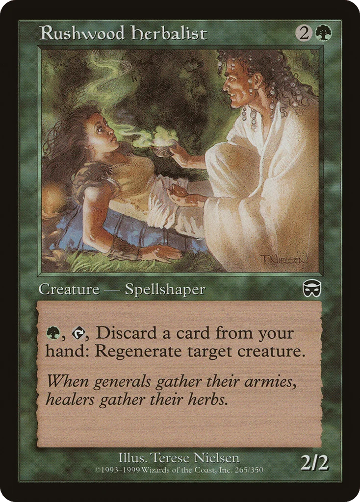 Rushwood Herbalist · Mercadian Masques