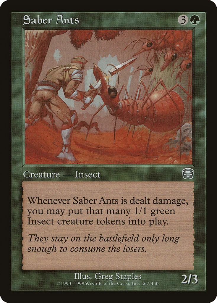 Saber Ants · Mercadian Masques