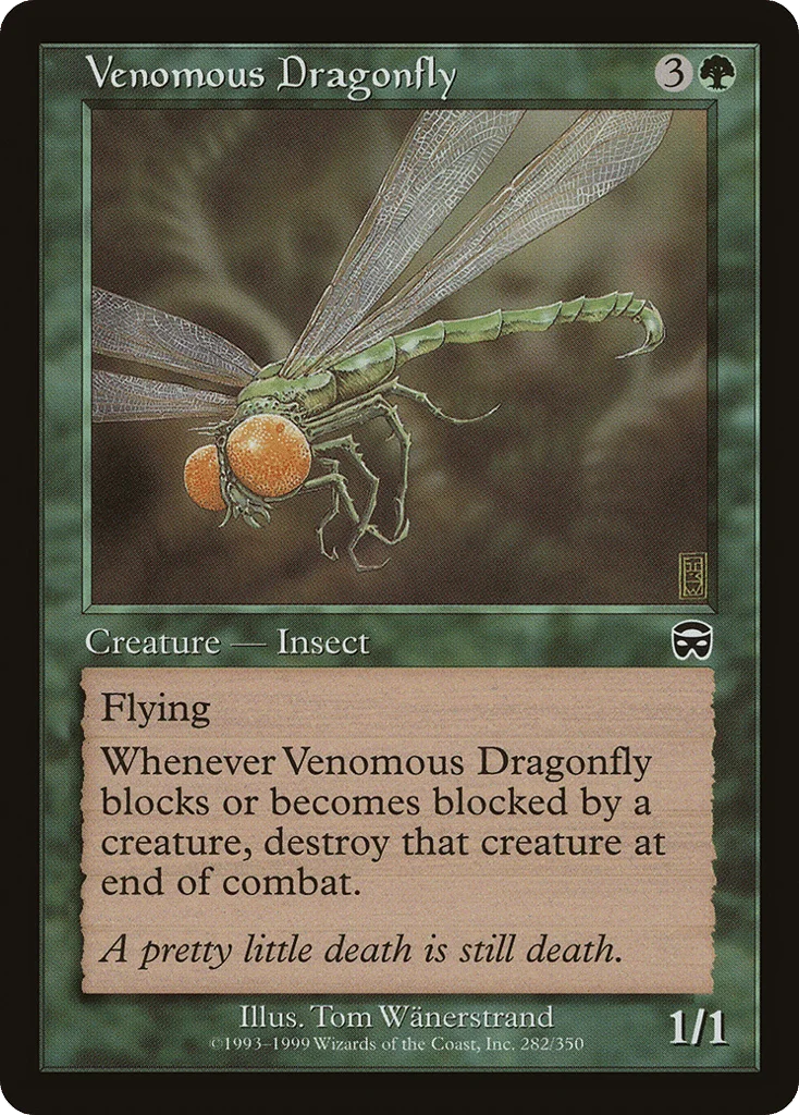 Venomous Dragonfly · Mercadian Masques