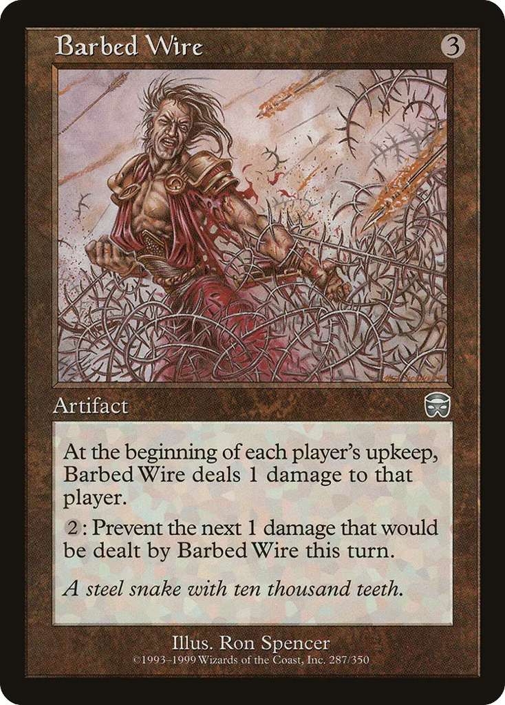 Barbed Wire · Mercadian Masques