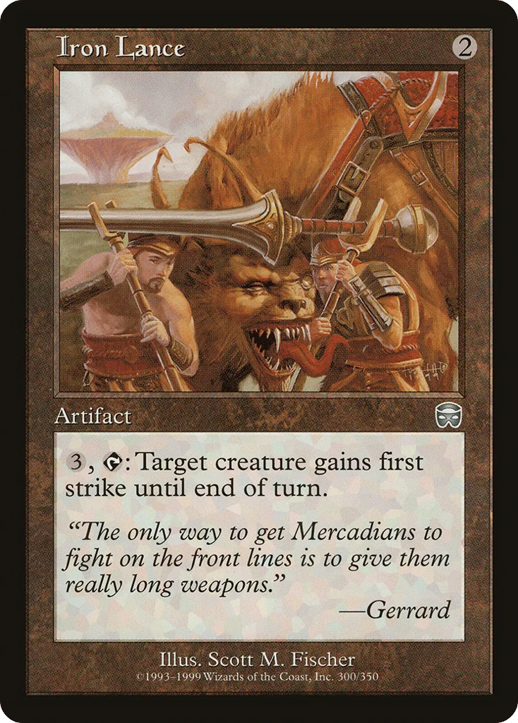 Iron Lance · Mercadian Masques