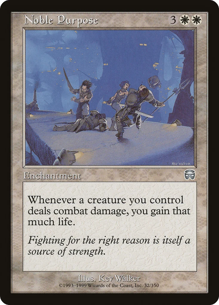 Noble Purpose · Mercadian Masques