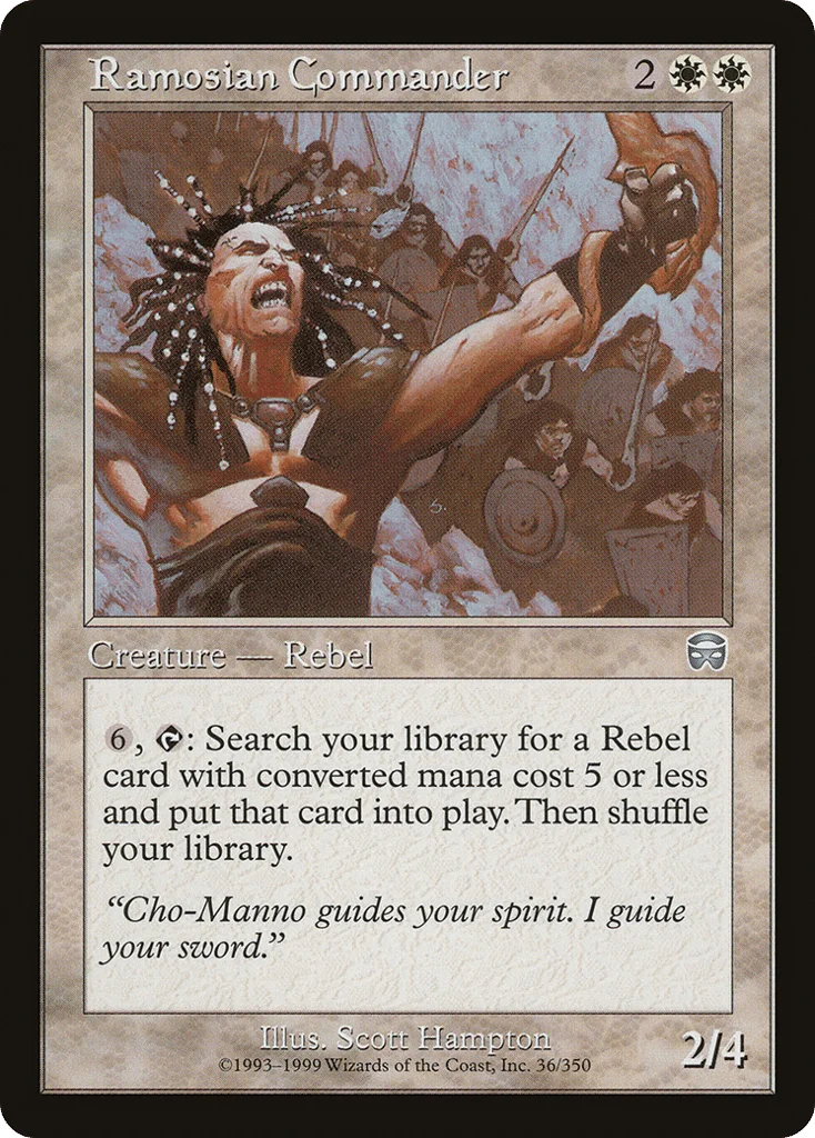 Ramosian Commander · Mercadian Masques