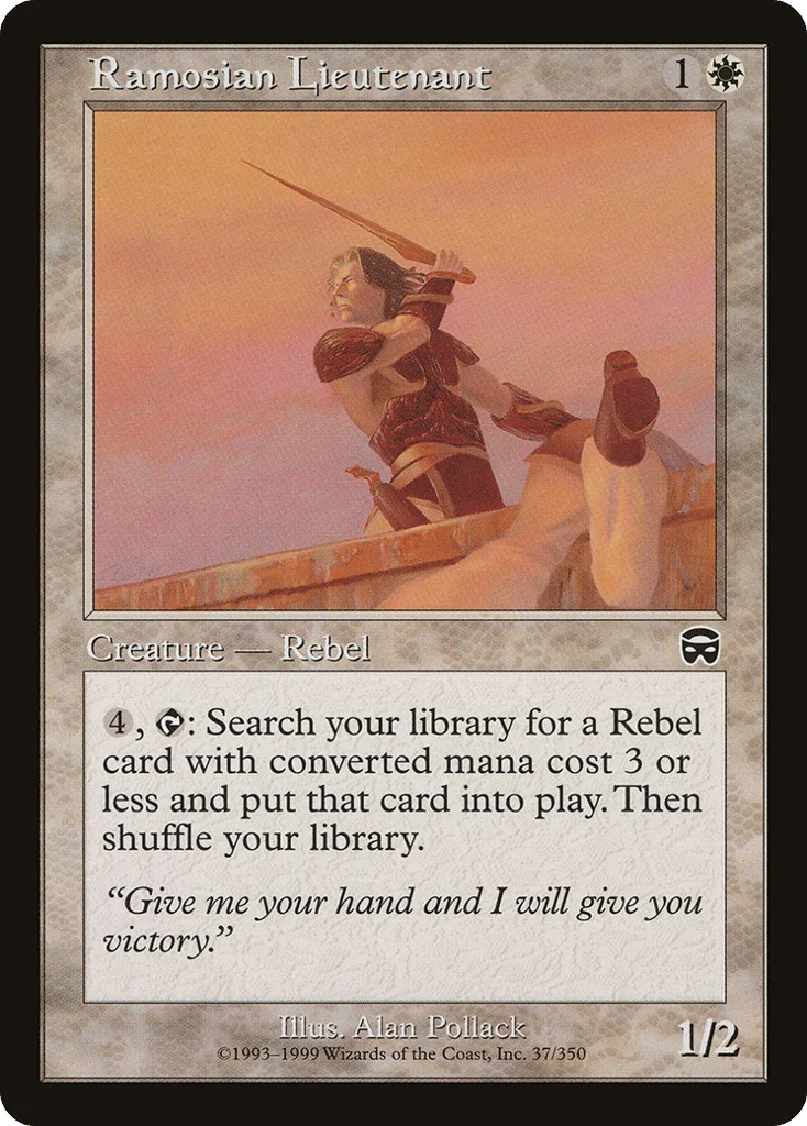 Ramosian Lieutenant · Mercadian Masques