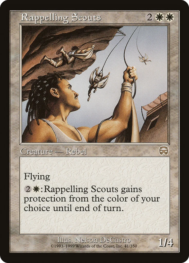 Rappelling Scouts · Mercadian Masques