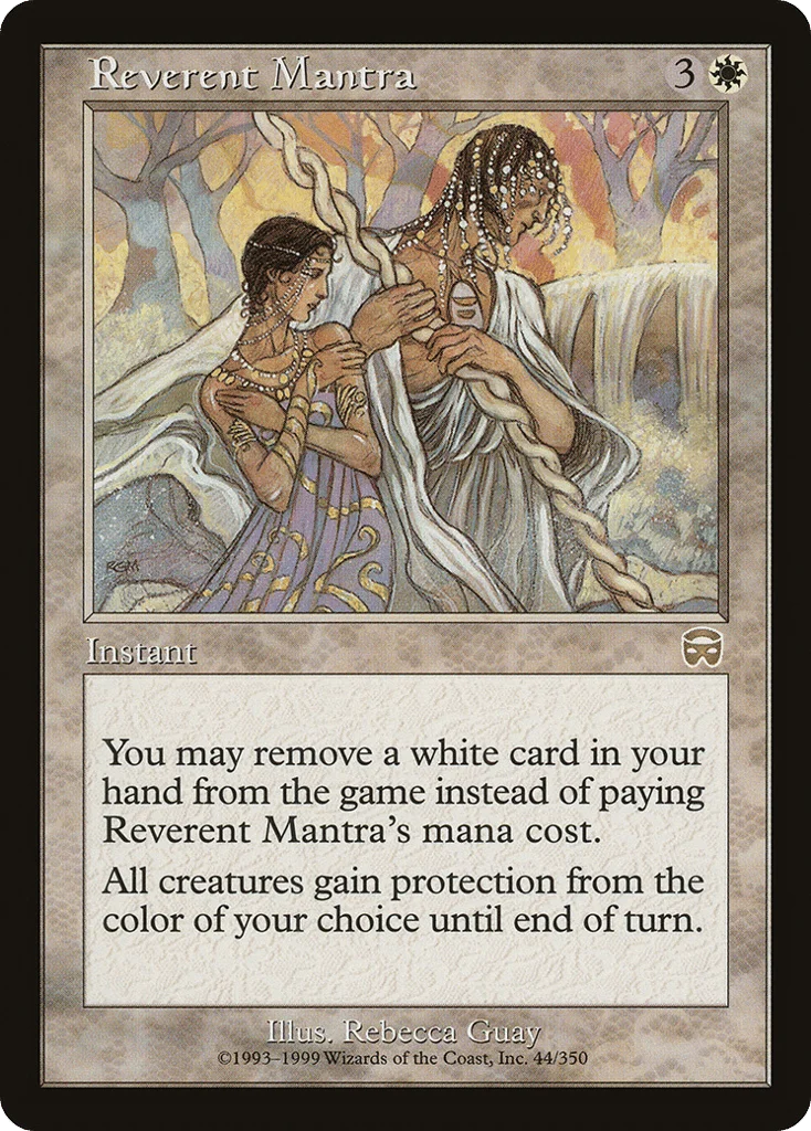 Reverent Mantra · Mercadian Masques