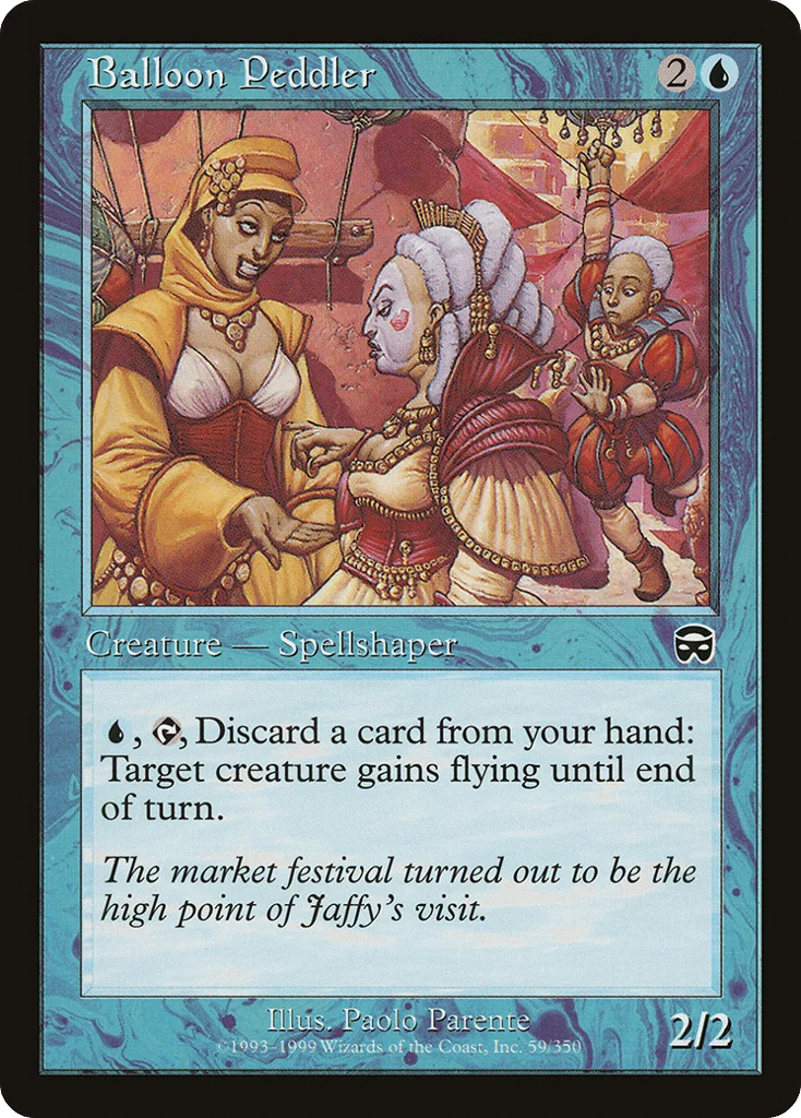 Balloon Peddler · Mercadian Masques