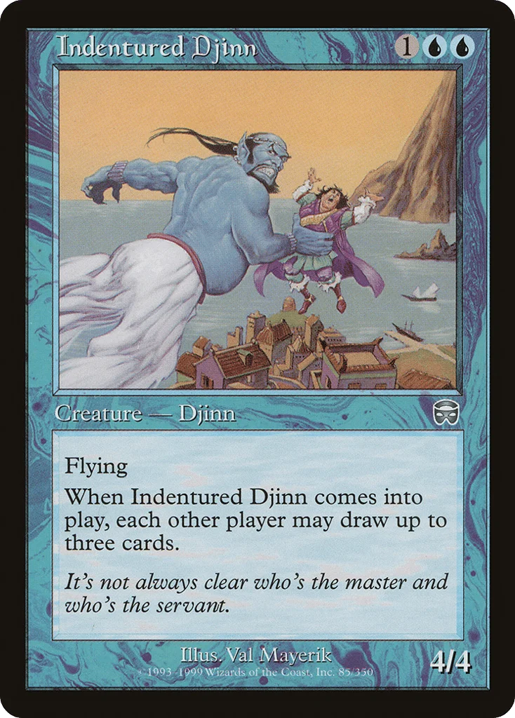 Indentured Djinn · Mercadian Masques