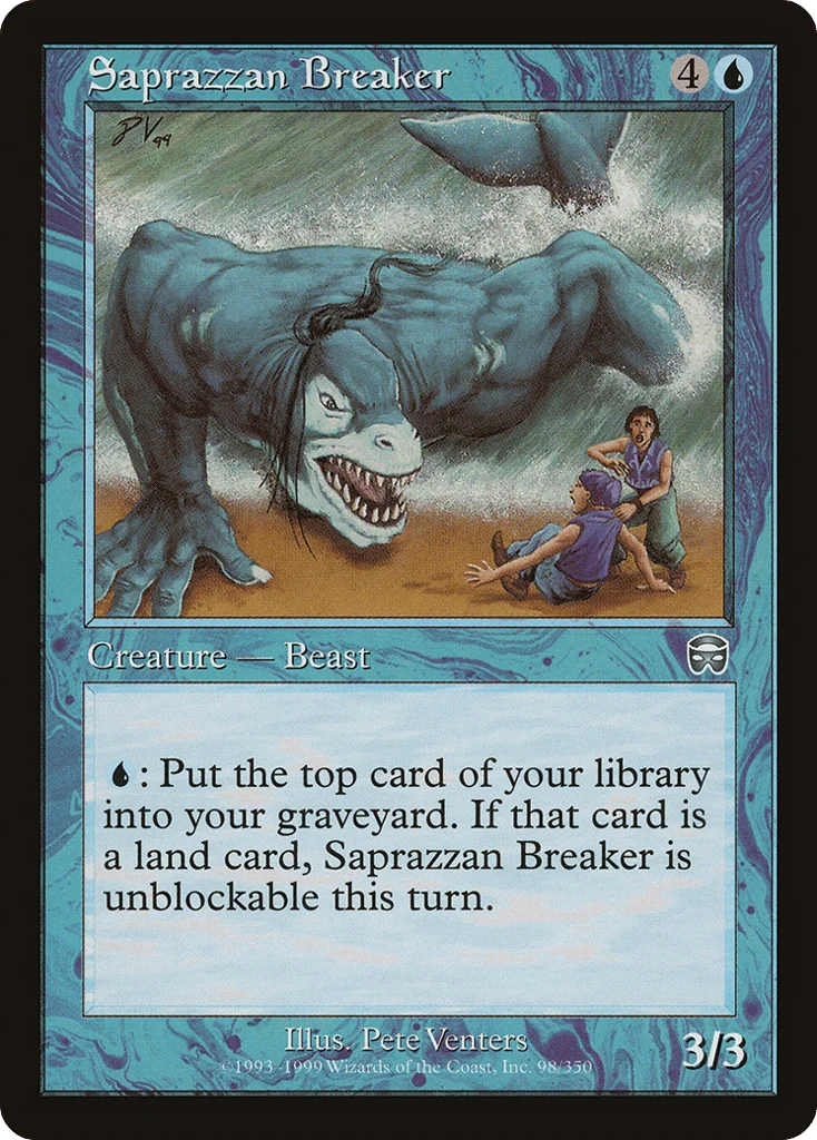 Saprazzan Breaker · Mercadian Masques