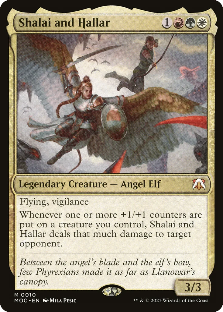 Shalai and Hallar · March of the Machine Commander