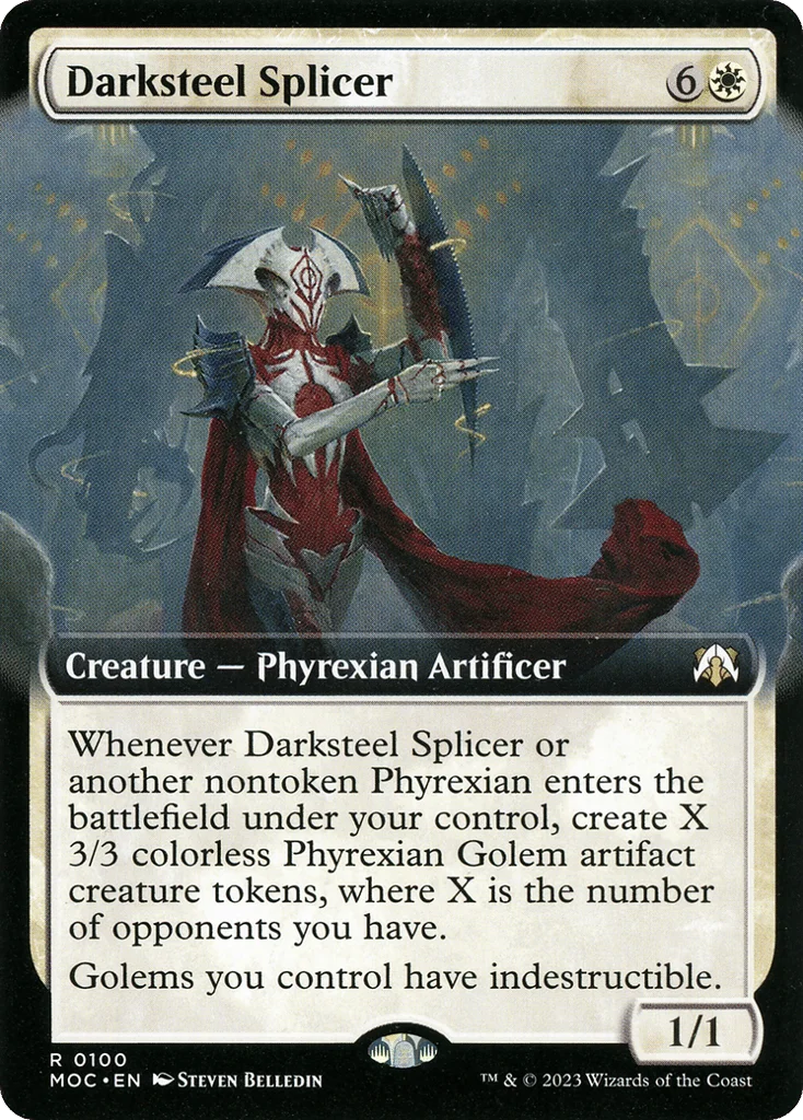 Darksteel Splicer · March of the Machine Commander