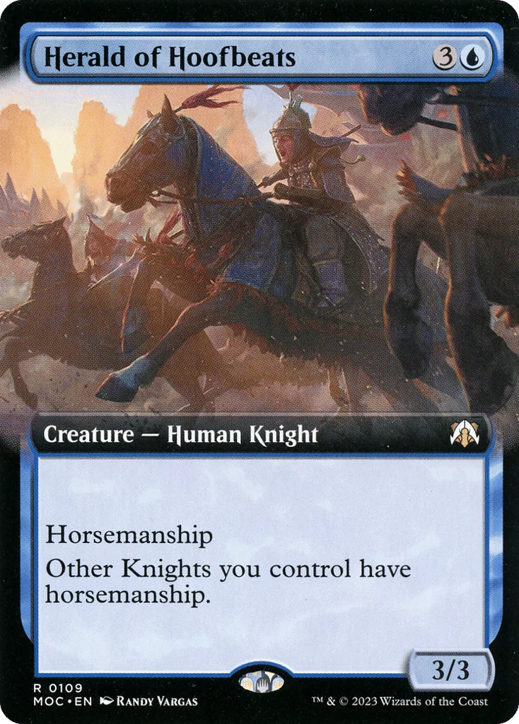Herald of Hoofbeats · March of the Machine Commander