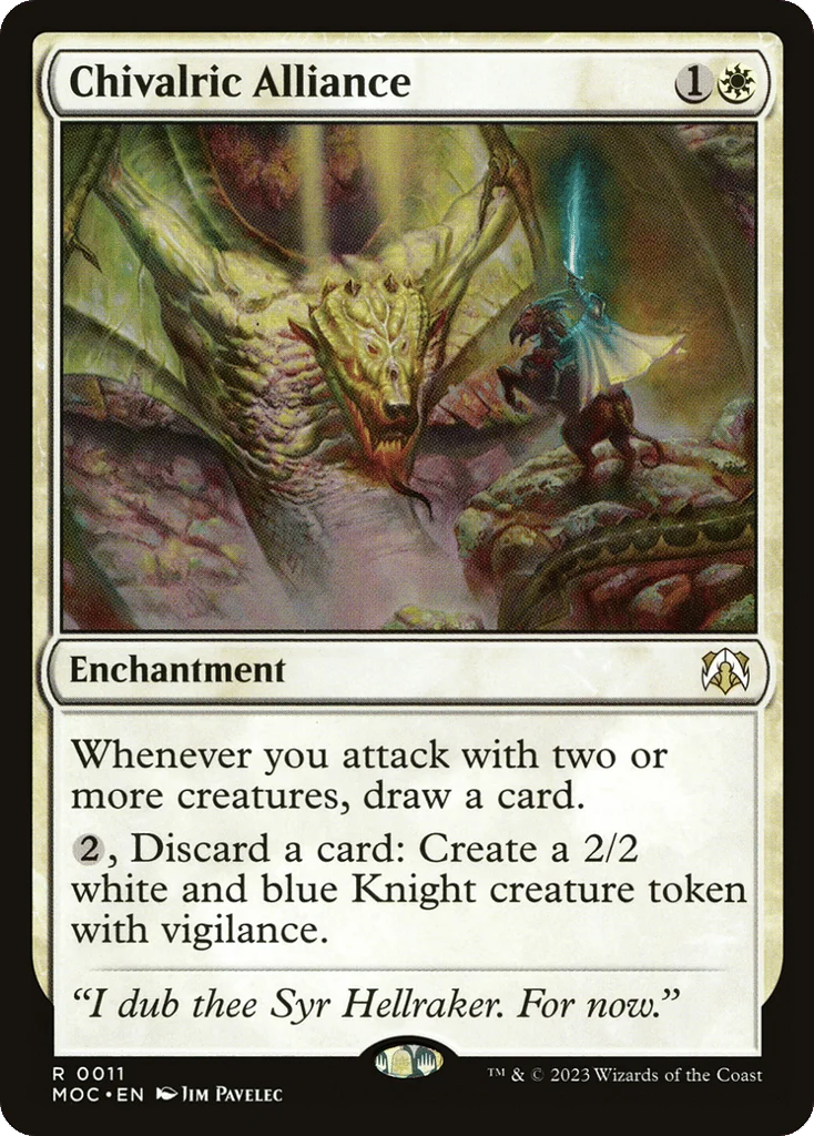 Chivalric Alliance · March of the Machine Commander