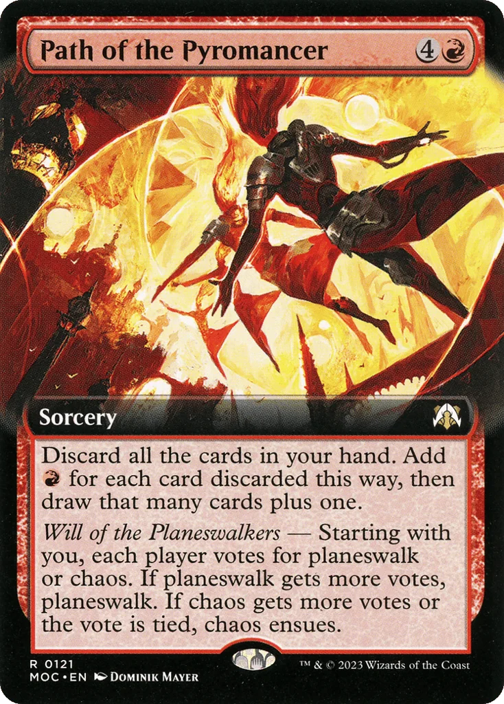 Path of the Pyromancer · March of the Machine Commander