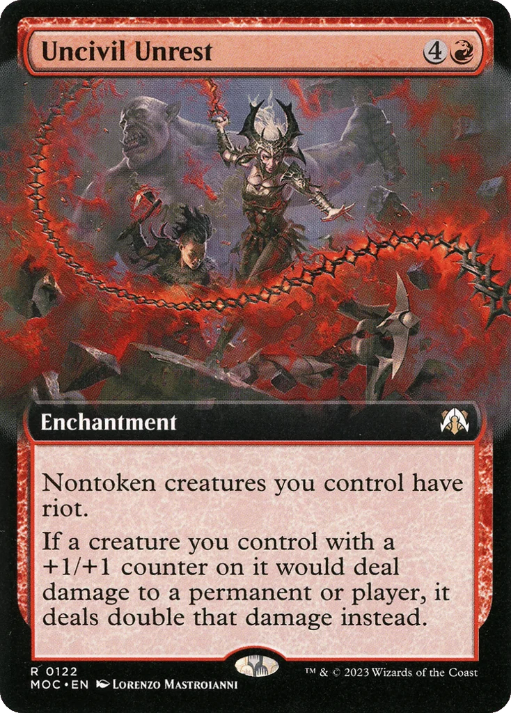 Uncivil Unrest · March of the Machine Commander