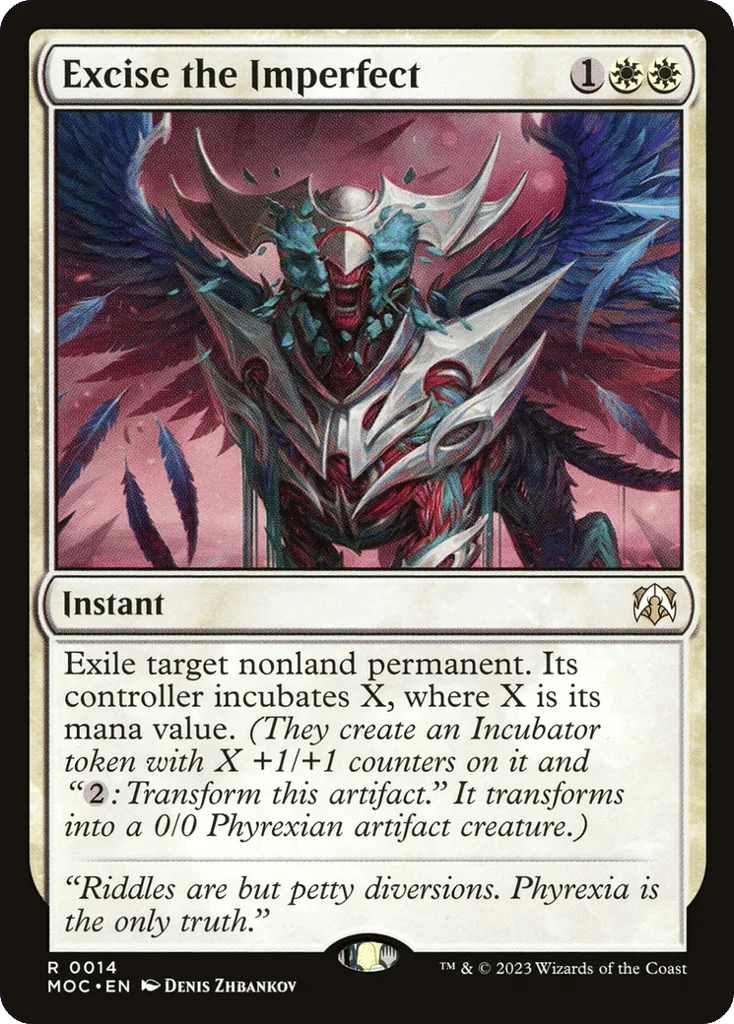 Excise the Imperfect · March of the Machine Commander