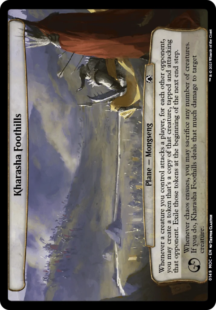 Kharasha Foothills · March of the Machine Commander