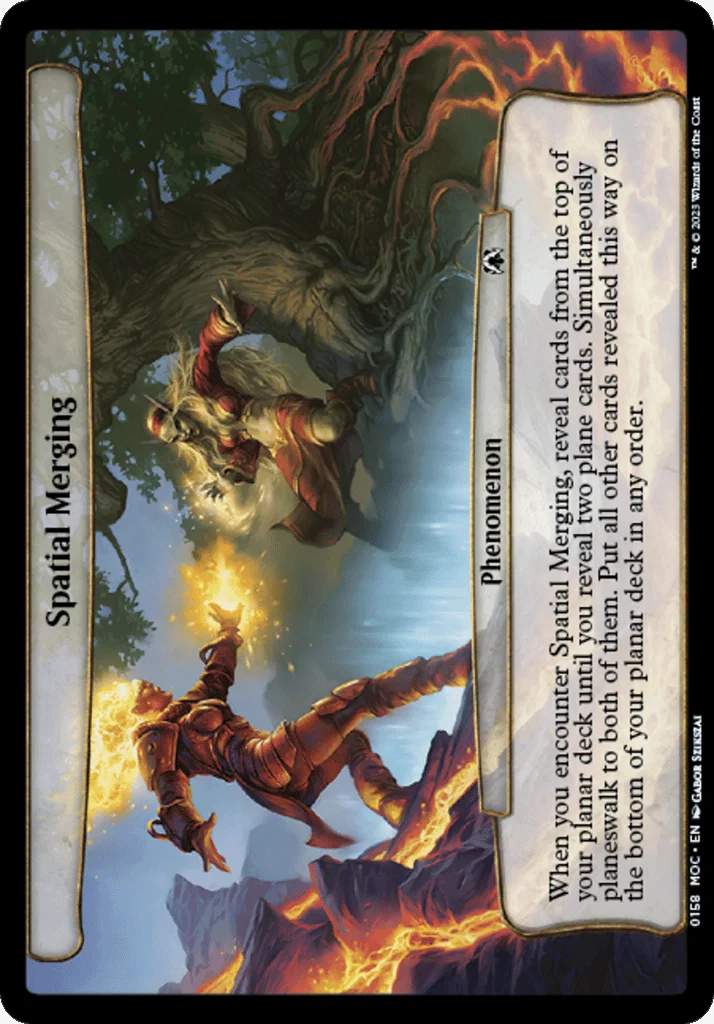 Spatial Merging · March of the Machine Commander