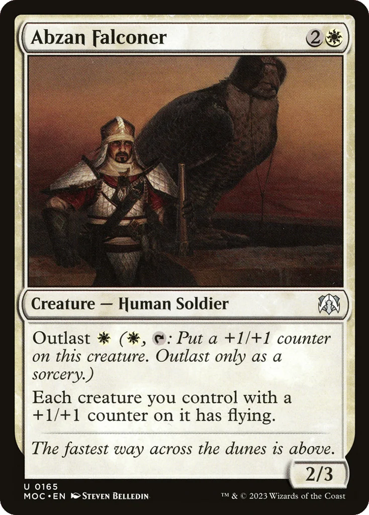 Abzan Falconer · March of the Machine Commander