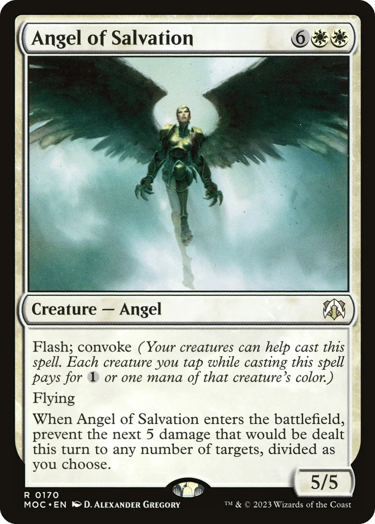 Angel of Salvation · March of the Machine Commander
